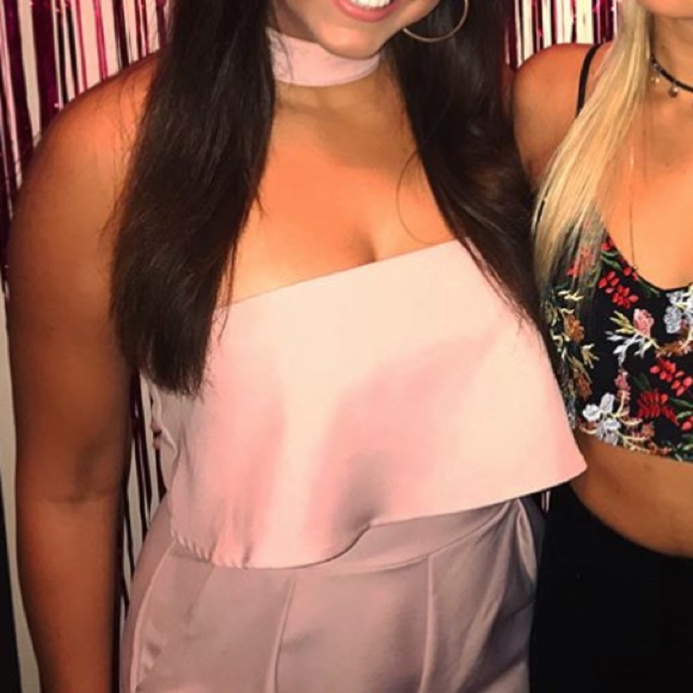 Pink romper